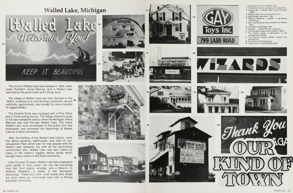 Walled Lake Amusement Park (Walled Lake Park) - Walled Lake Central Yearbook